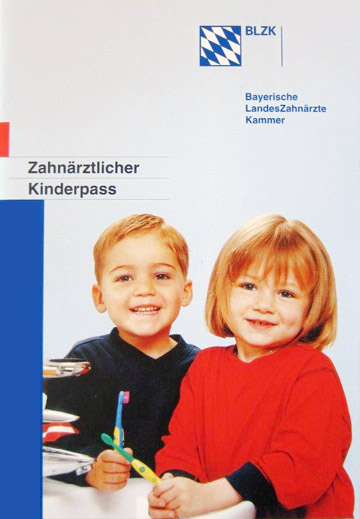 Zahnärztlicher Kinderpass, BLZK